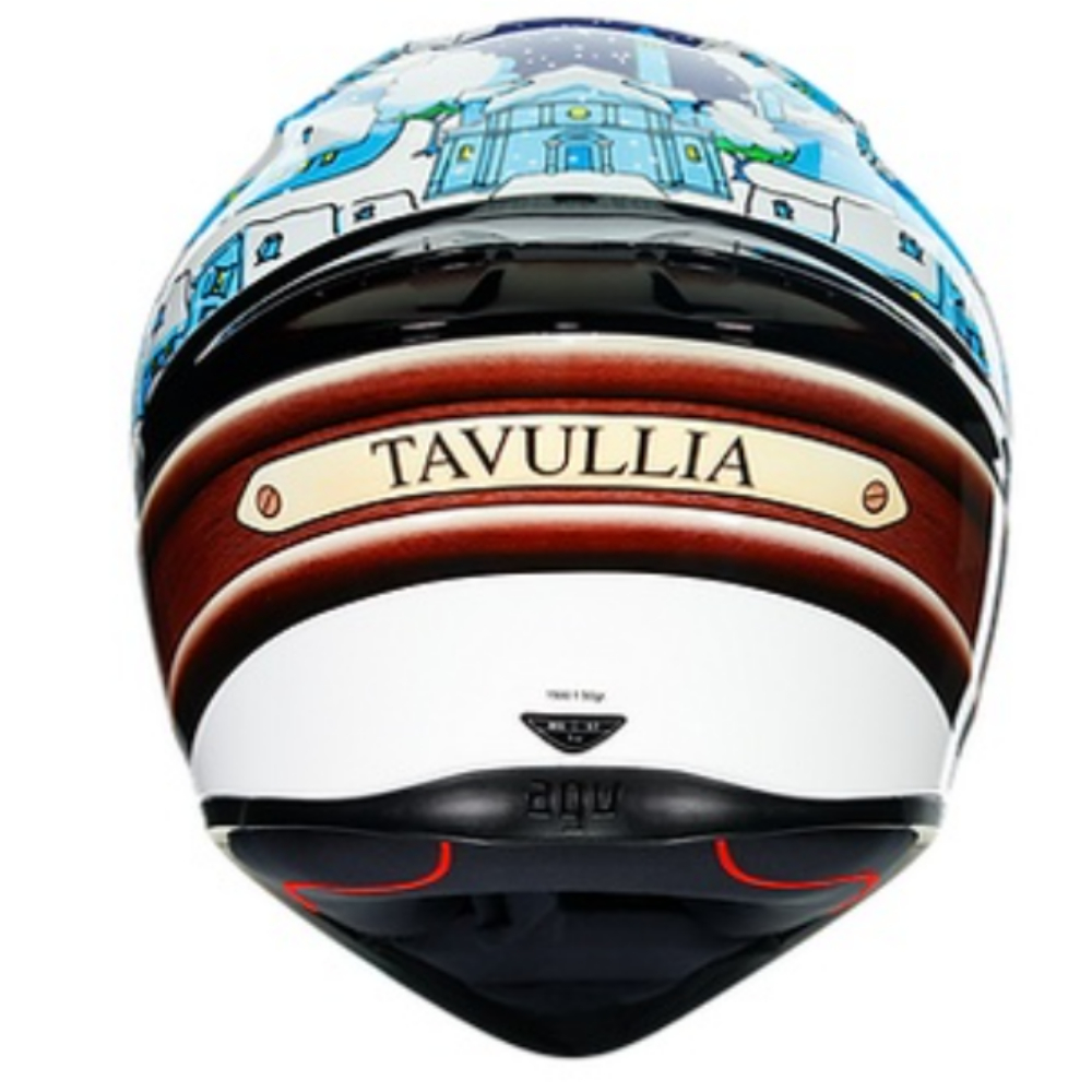 AGV K1S Rossi Winter Test 2017 雪屋