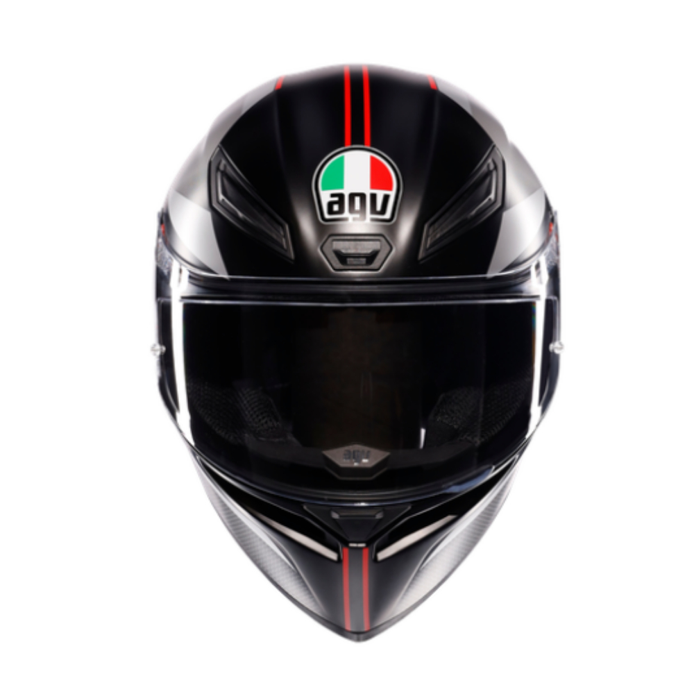AGV K1S Lap 消光黑/灰/紅