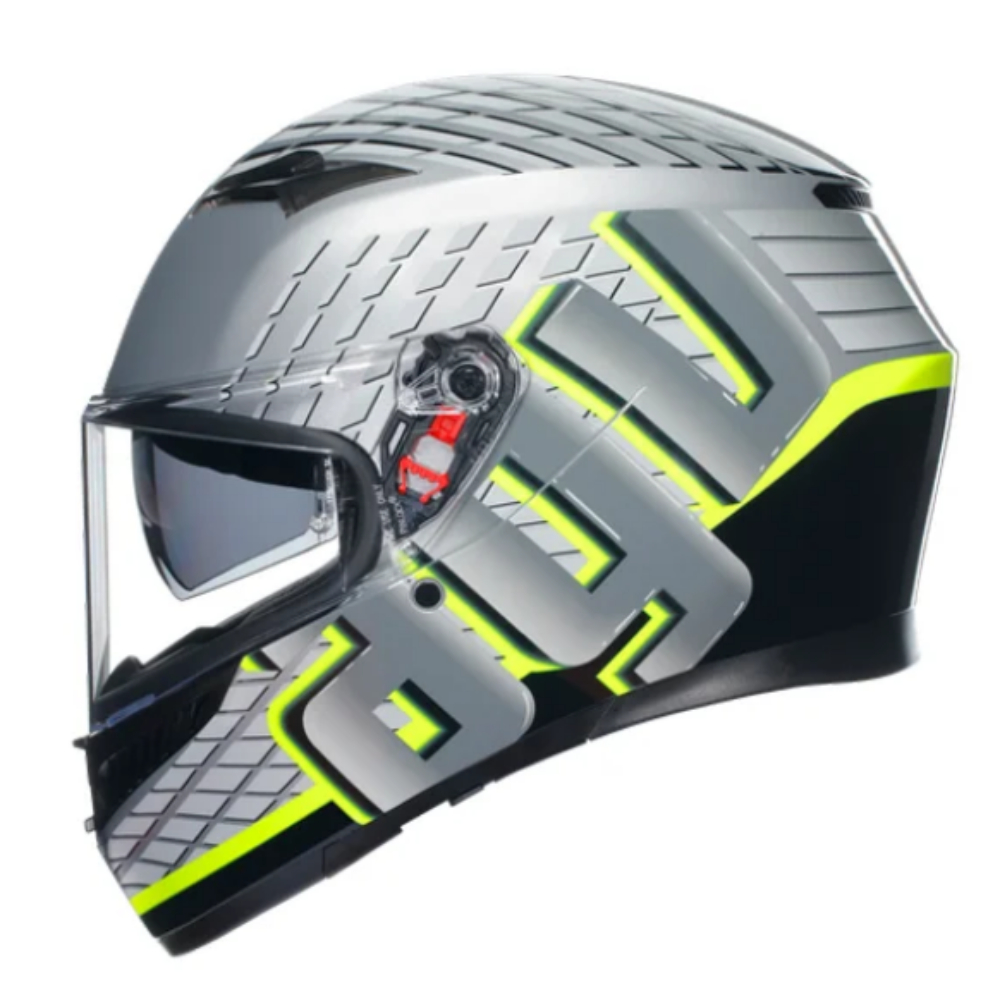 AGV K3 Fortify 灰/黑/螢光黃