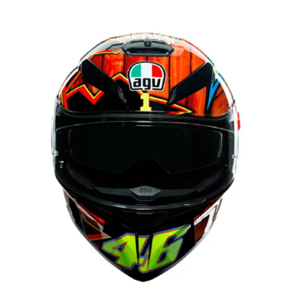AGV K3SV Rossi Mugello 2004