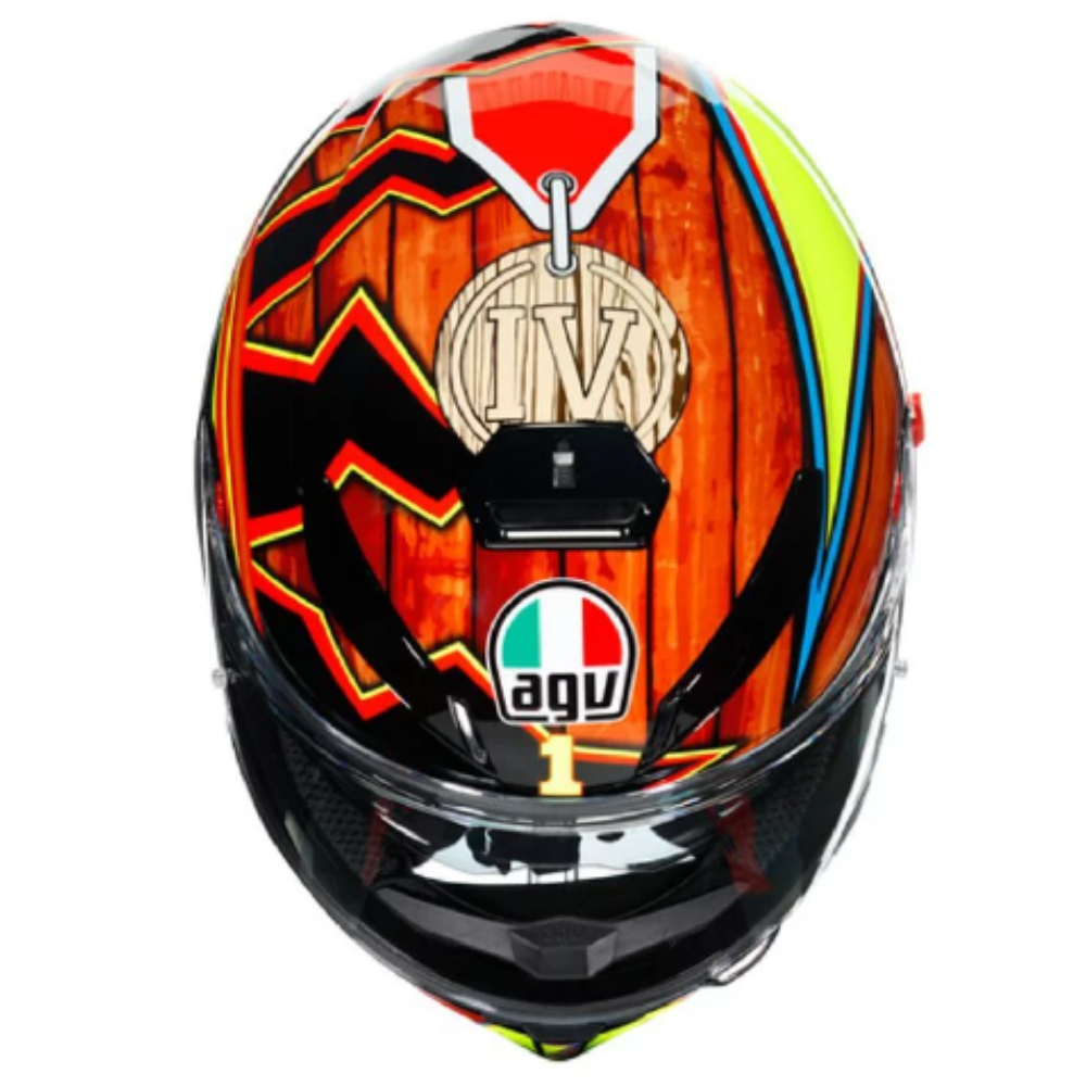 AGV K3SV Rossi Mugello 2004