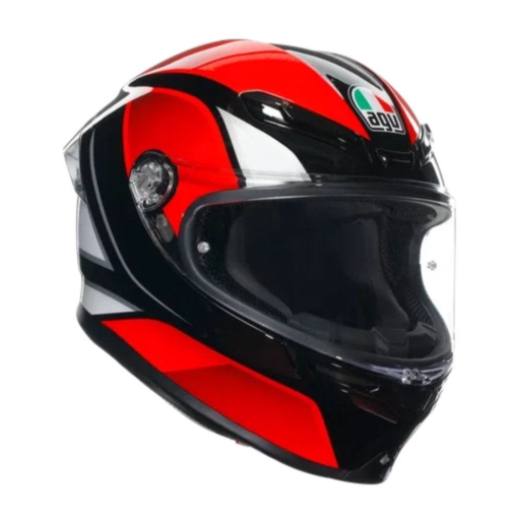 AGV K6S Hyphen 黑/紅/白