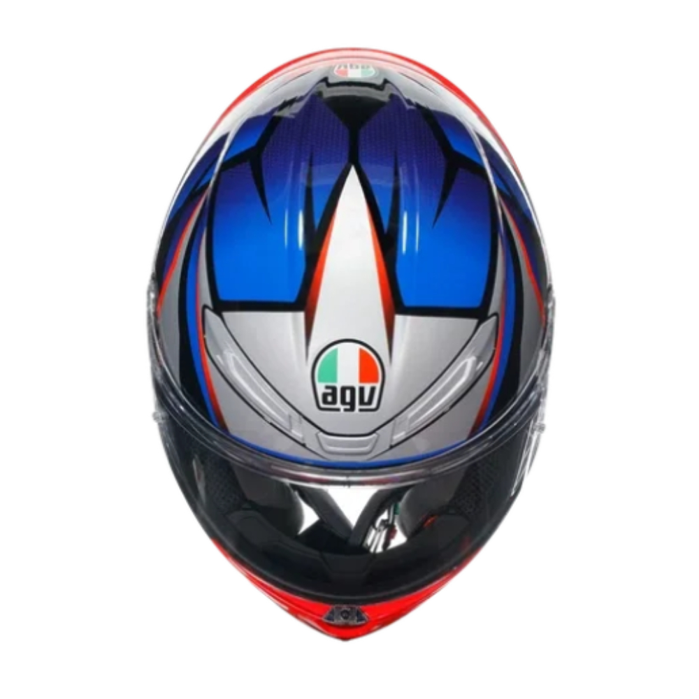 AGV K6S Slashcut 黑/藍/紅