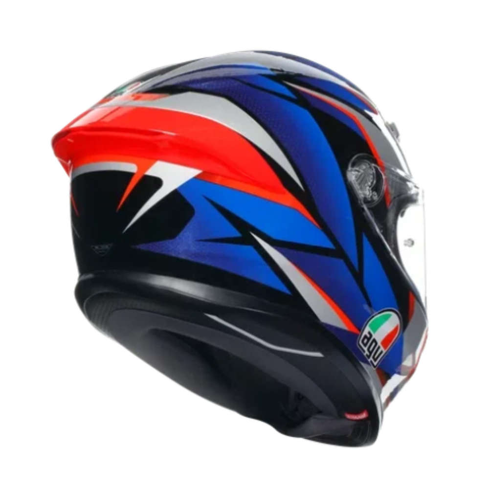 AGV K6S Slashcut 黑/藍/紅