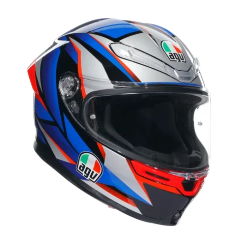 AGV K6S Slashcut 黑/藍/紅