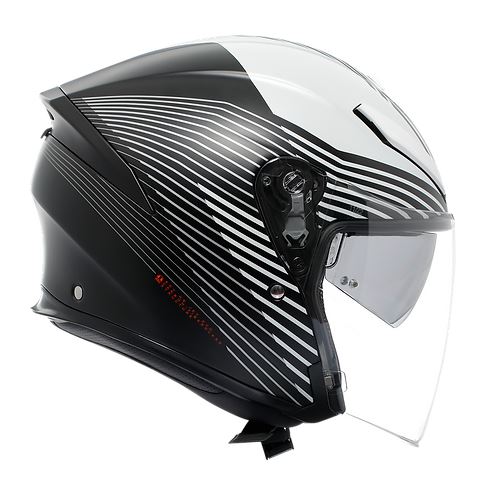 AGV K5 JET EVO Matt Black /White