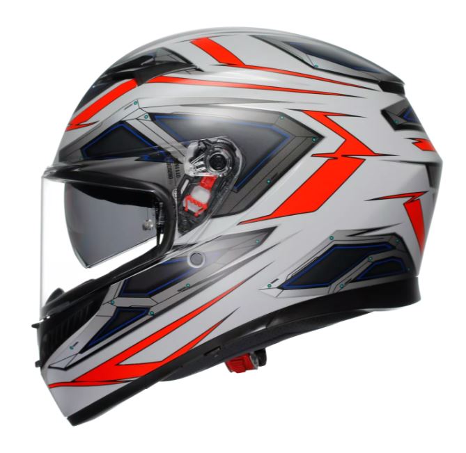 AGV K3 Space 霧面白/螢光紅