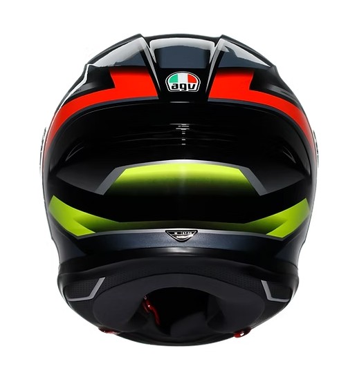AGV K6S Erazer 黑/紅/黃