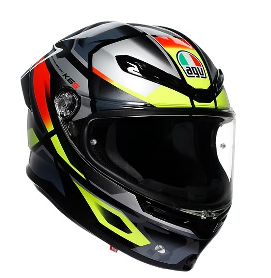 AGV K6S Erazer 黑/紅/黃