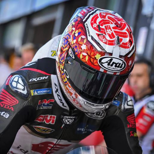 ARAI RX-7X Nakagami GP3 中上貴晶