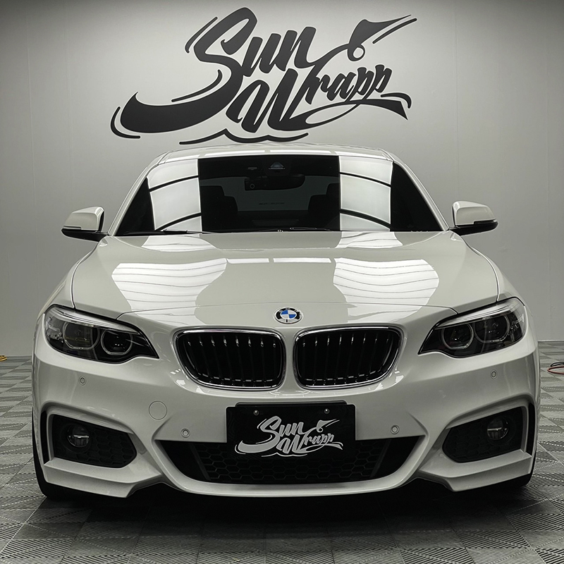 BMW 220迎風面漆面保護膜