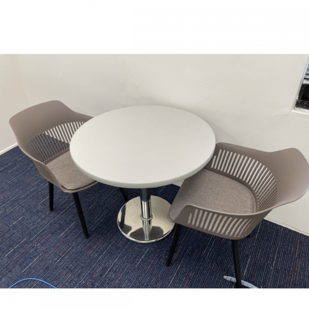 洽談桌椅組(圓桌80