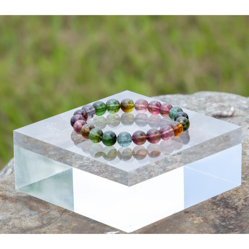 頂級彩虹碧璽9mm