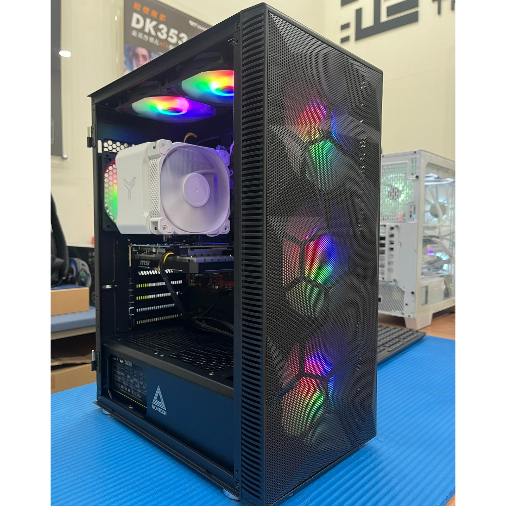 客製化⑱ (i7-14700F/16G*2/500GB+2TB SSD/RTX4070/一體式水冷360)