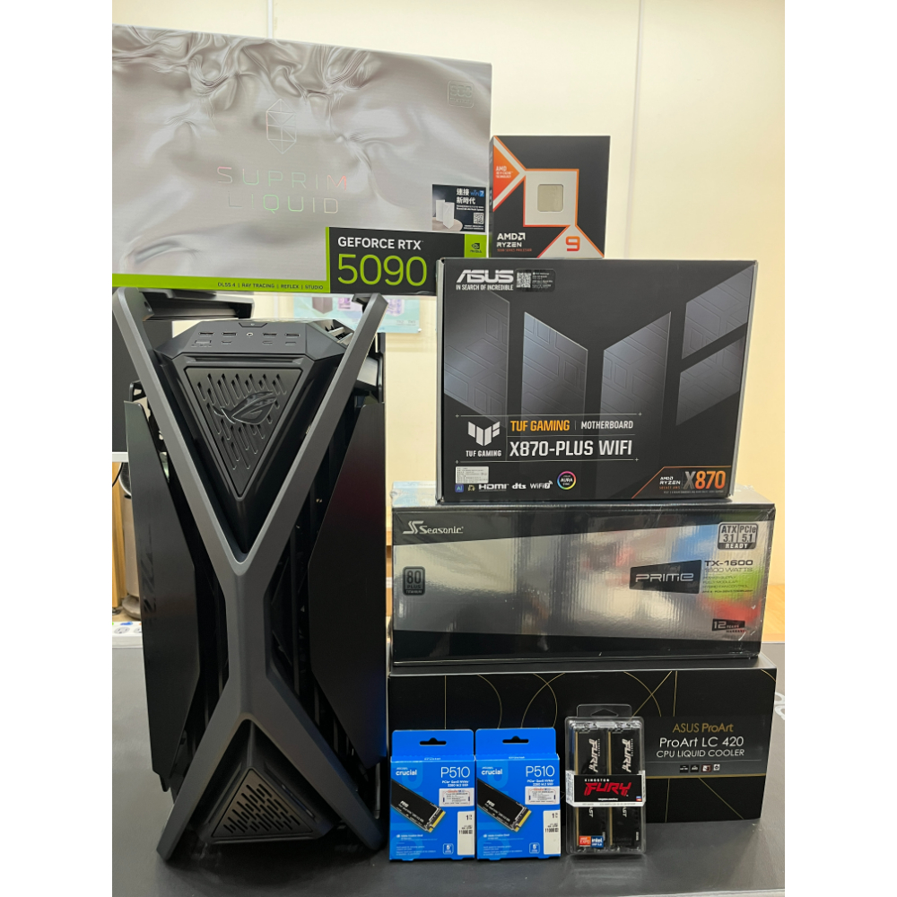 客製化 118 (R9-9950X3D/32G*2/1TB*2/RTX 5090)