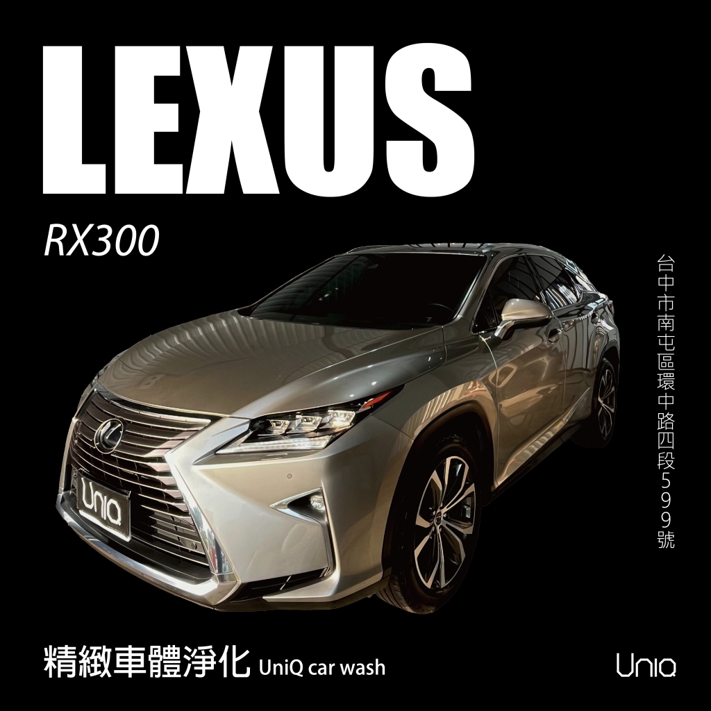 精緻車體淨化-LEXUS RX300