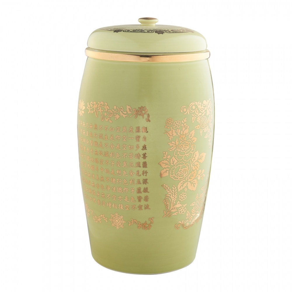 手拉坏金黃貼花金紋金