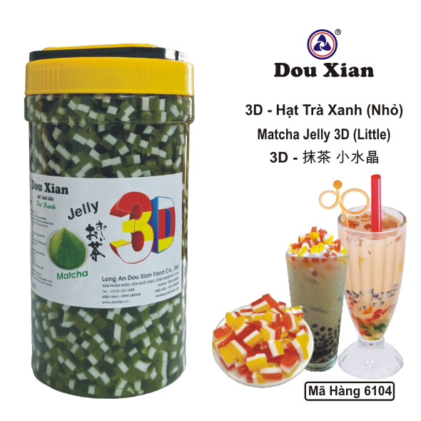 3D - Hạt Matcha (Nhỏ)