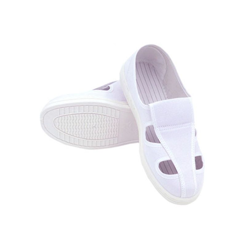Giày vải PVC bốn lỗ