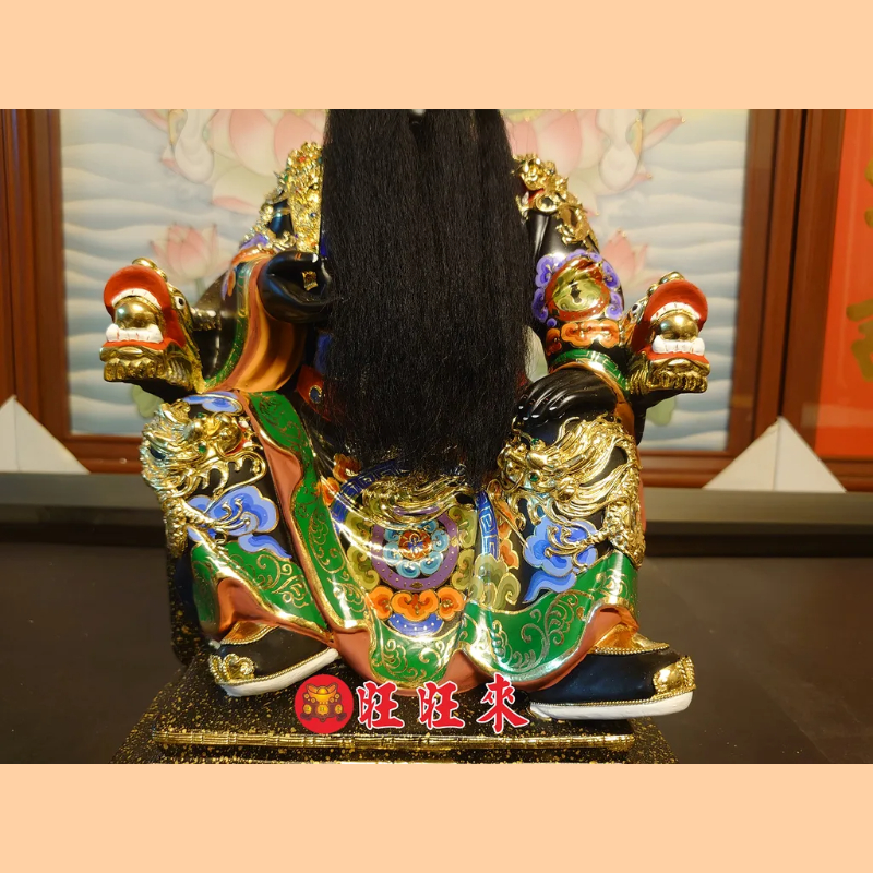 包公(包青天)｜香樟｜彩繪安金