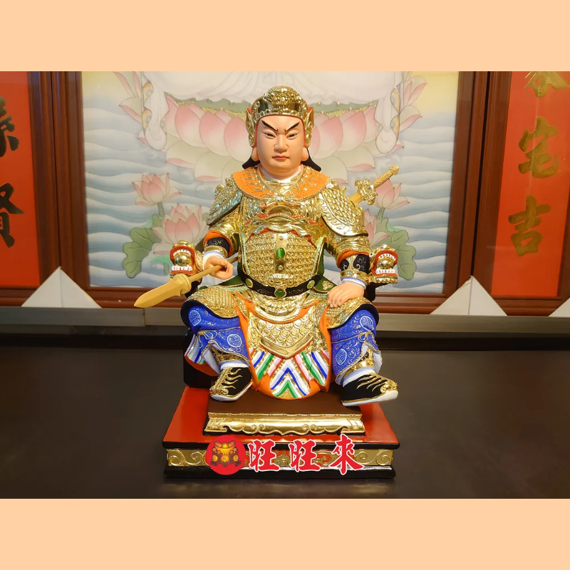 趙雲｜香樟｜錦雕安金｜客訂神尊已售出