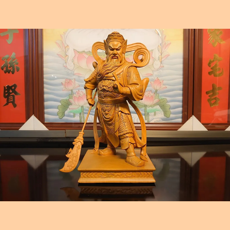 迦南尊者｜香樟｜錦雕二度