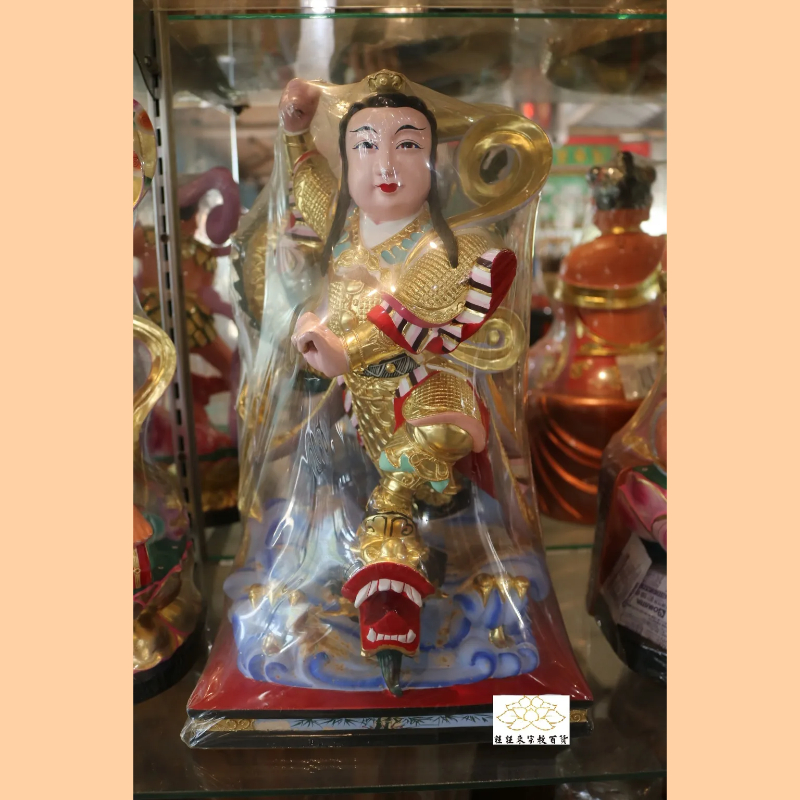中壇元帥｜香樟｜龍太子｜彩繪安金｜訂製神尊