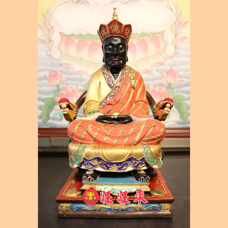 清水祖師｜香樟｜漆線彩繪｜已售出