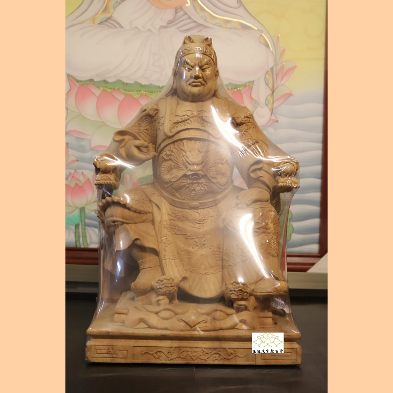 關聖帝君｜香樟｜按腿正體｜白身