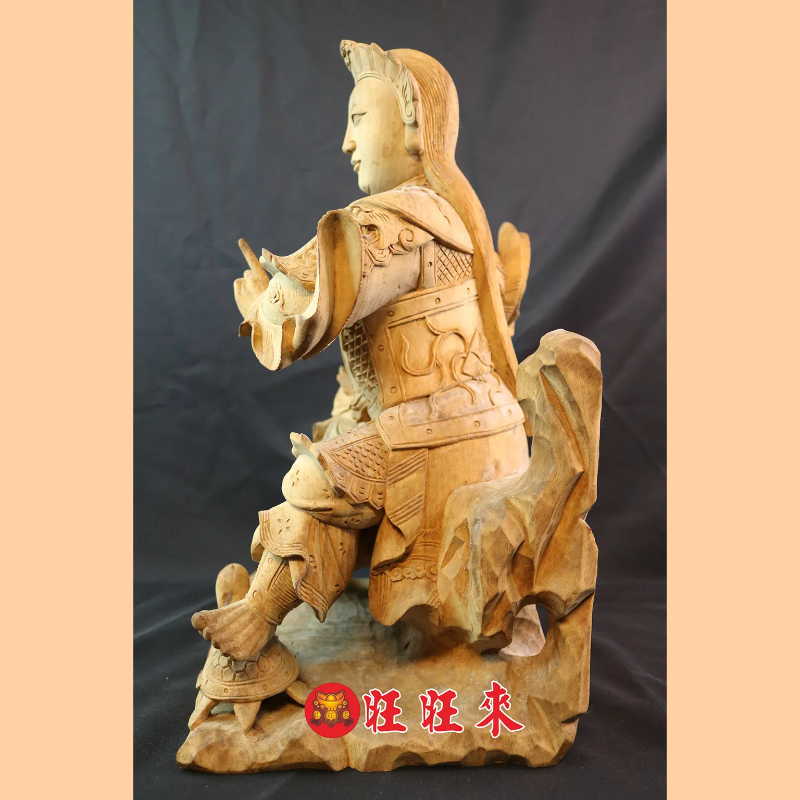 玄天上帝｜白身樟｜可代客安金彩繪