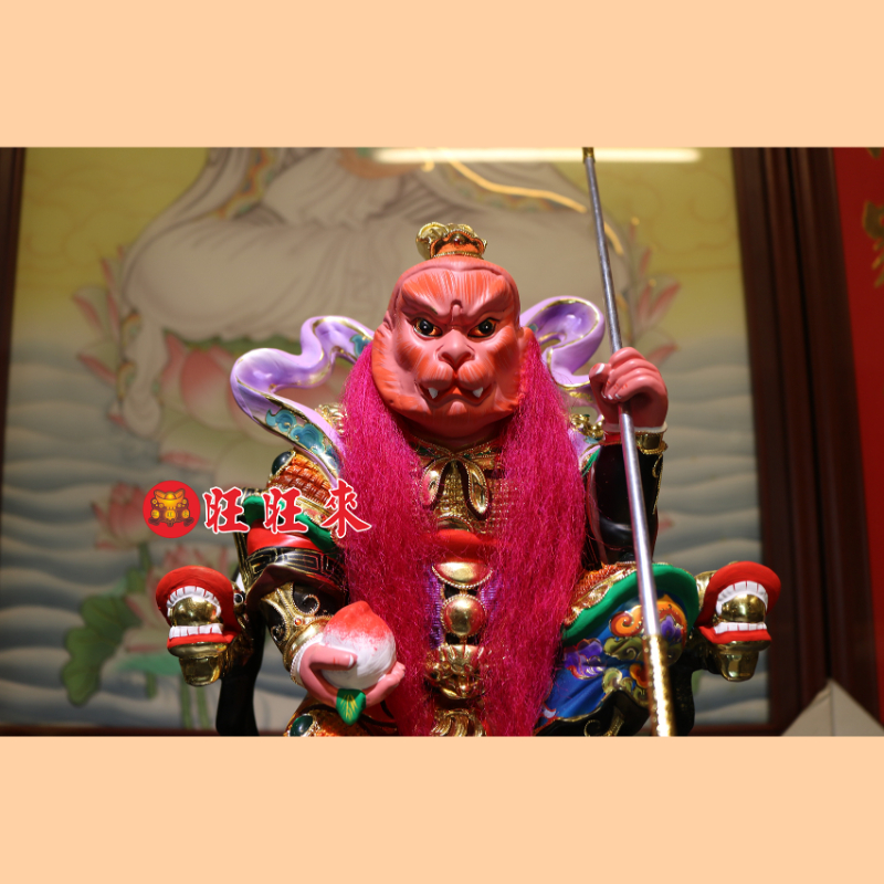 座椅 大聖爺｜香樟｜彩繪安金｜已售出