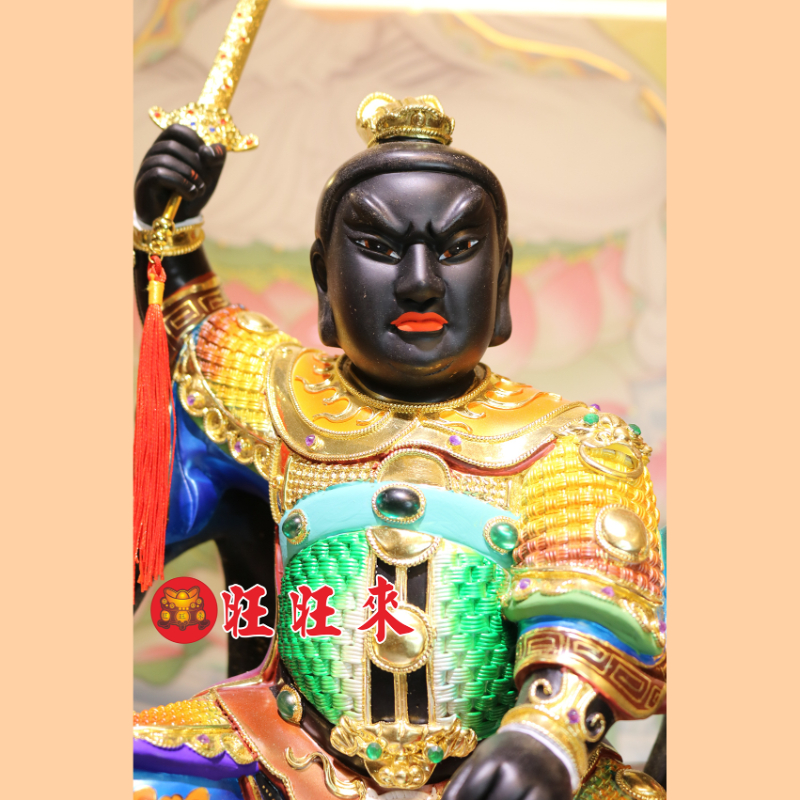 流氓太子｜香樟｜彩繪安金｜已售出