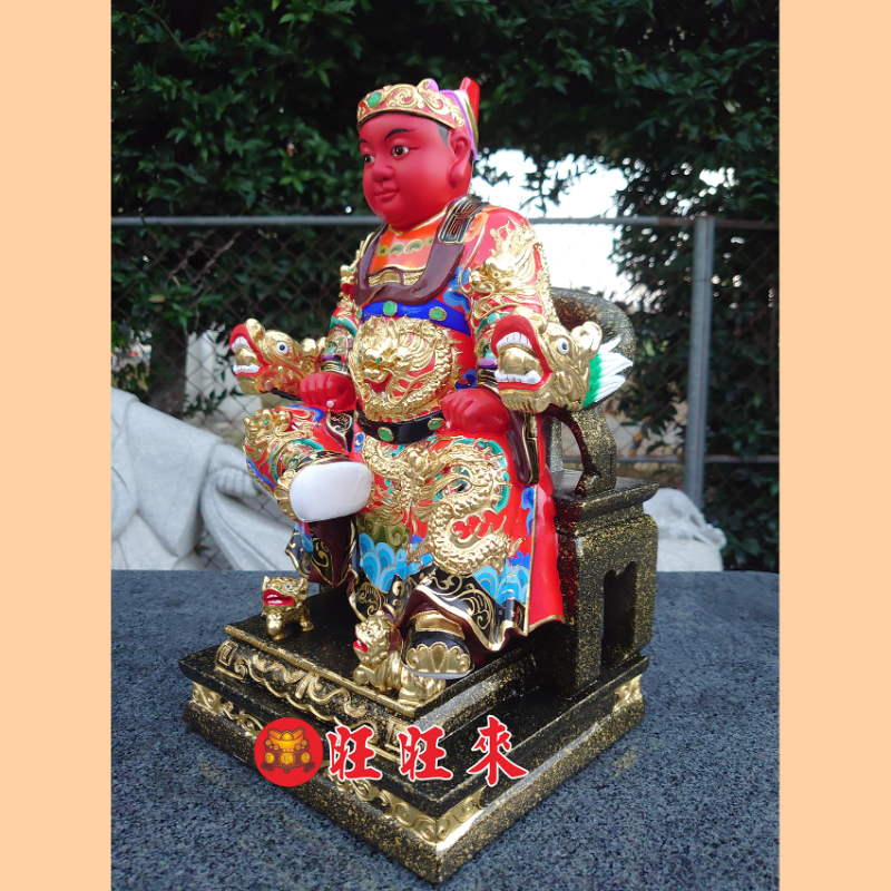 廣澤尊王｜香樟｜彩繪安金｜已售出