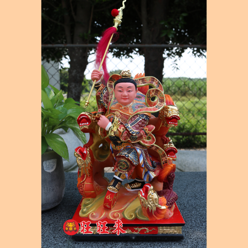 五龍太子｜香樟｜彩繪