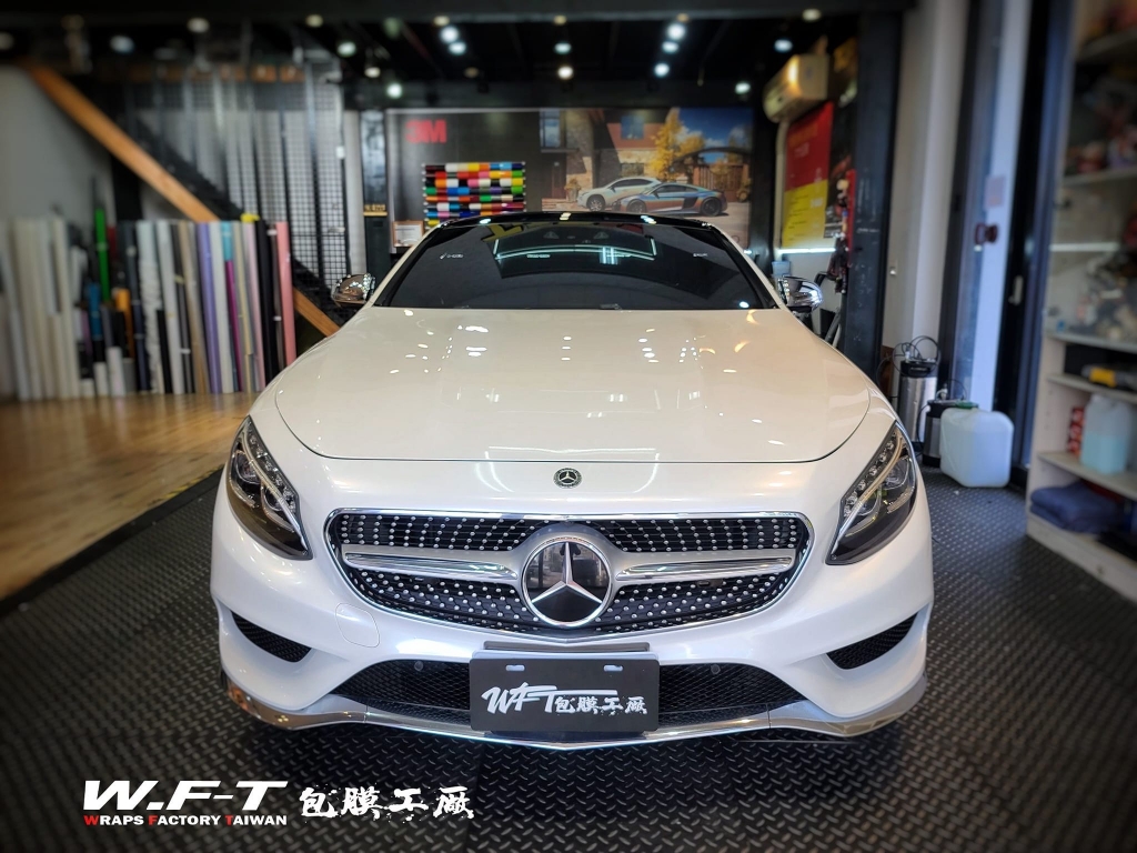 全車包膜使用膜料➡️KLT PET 高面 #浩月白