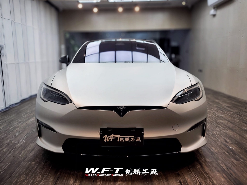 全車包膜使用膜料⏩️ #KLT PET 鍛面鋁水銀