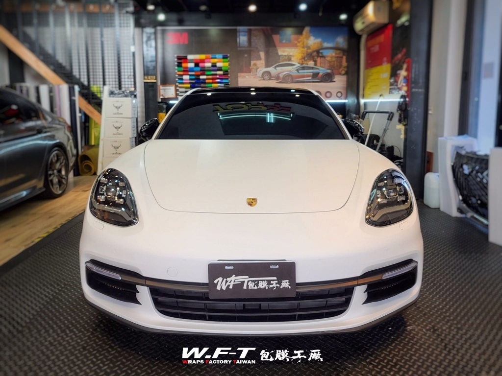  全車包膜使用膜料⏩️ KLT PET啞光素面白