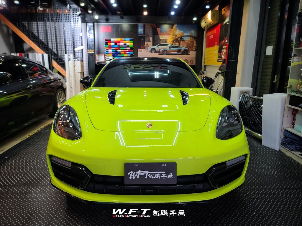 全車包膜⏩️KSG TPU酸性綠