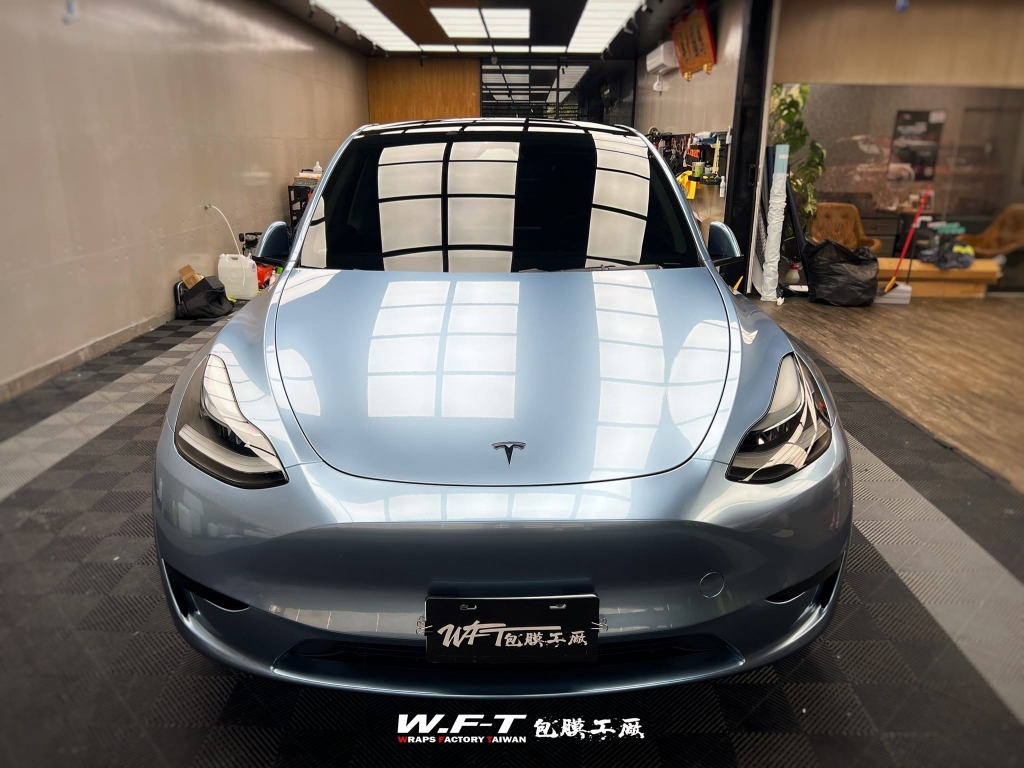 全車包膜⏩️ KSG TPU冰川藍