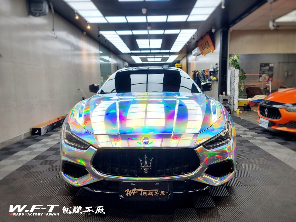 全車包膜膜料⏩️KLT PET電鍍七彩雷射