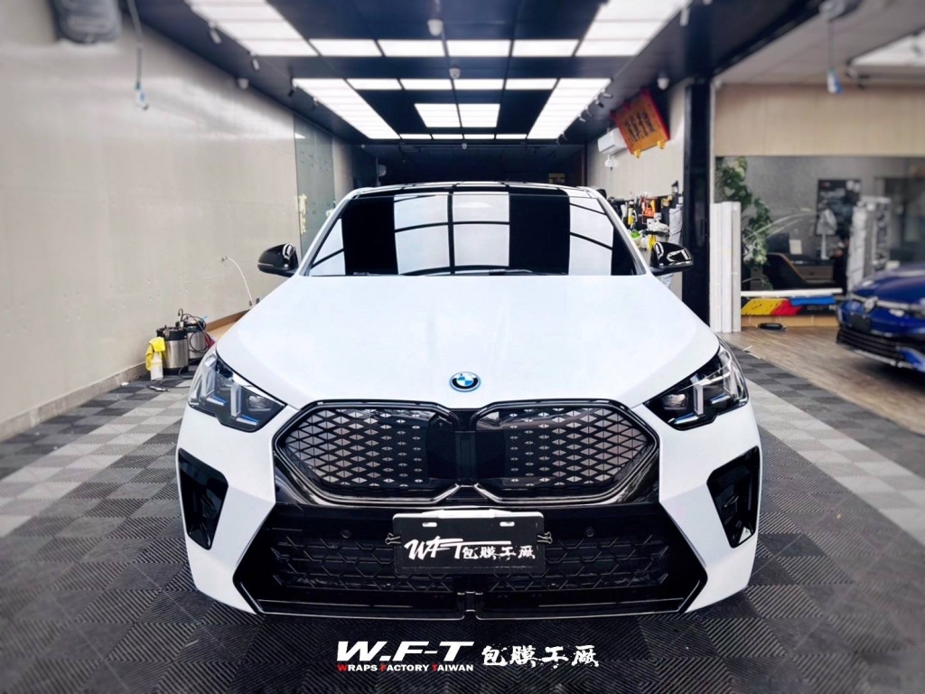 全車包膜膜料⏩️KSG TPU 鍛面白