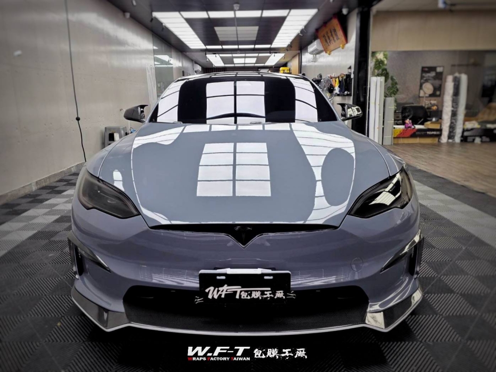 全車包膜膜料⏩️KSG TPU Arctic Grey