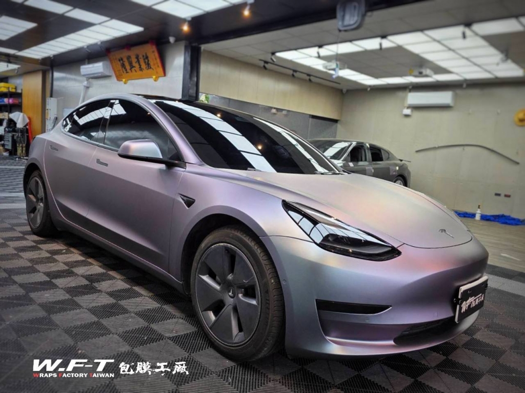 全車包膜膜料⏩️KLT PET 卡普里灰紫