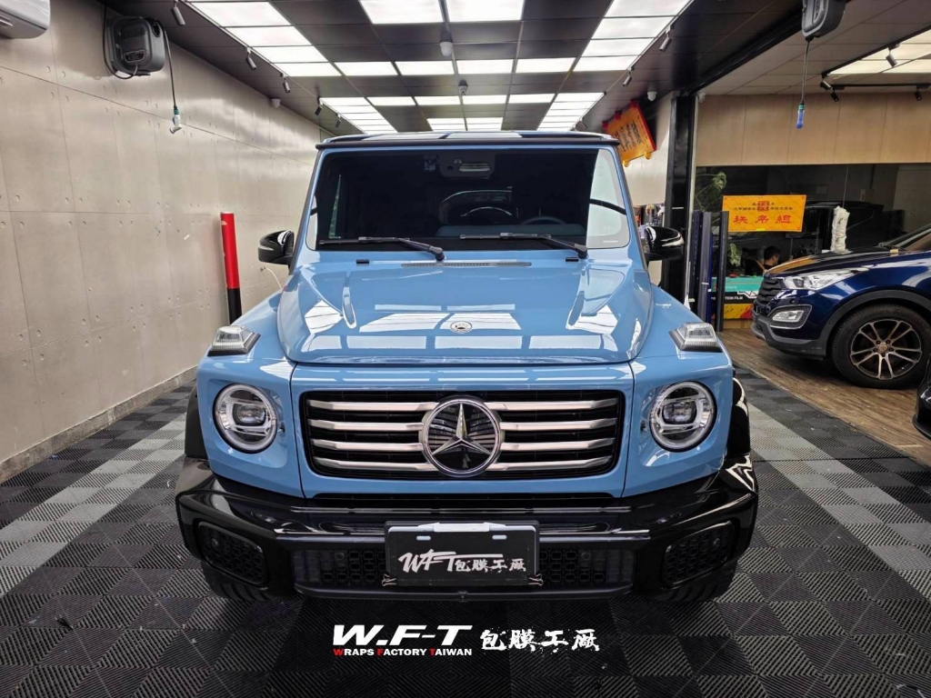 全車包膜膜料⏩️KSG TPU China Blue