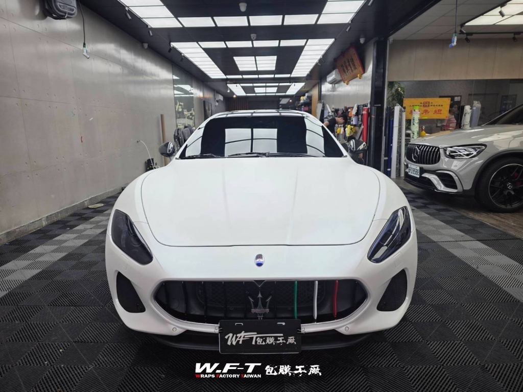 全車包膜膜料⏩️LNPPF TPU啞光礦石白