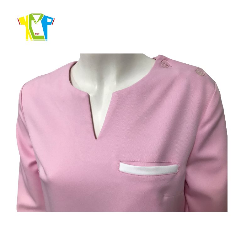 W1017-俐落剪裁護士服