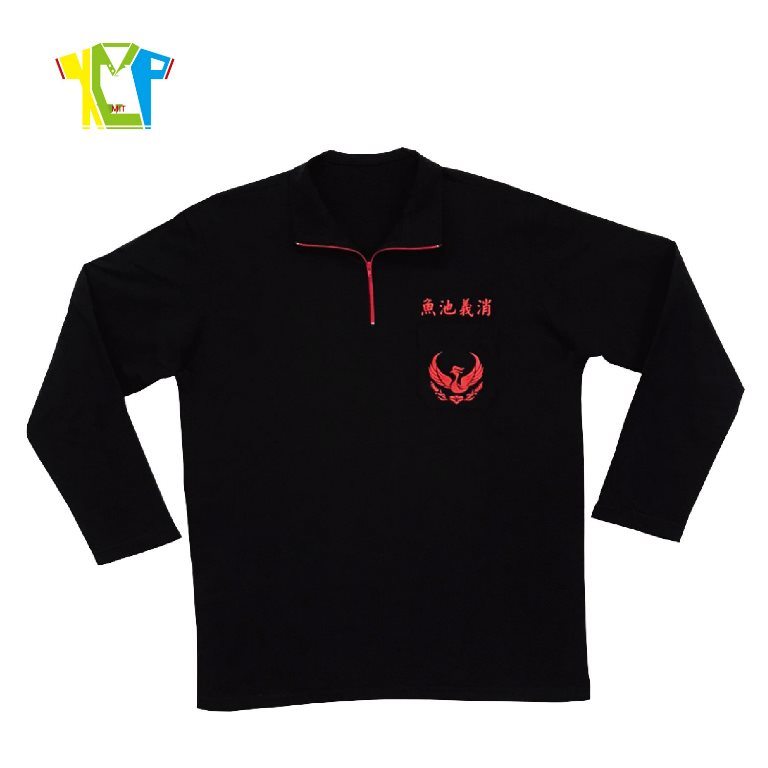 PL1032-拉鍊款POLO