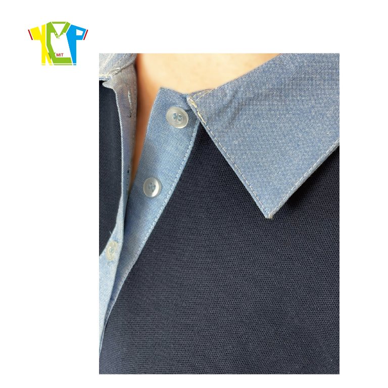 P1029-襯衫領袖口拼接