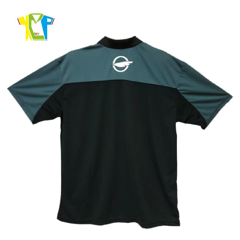 P1013-肩袖雙面拼接POLO