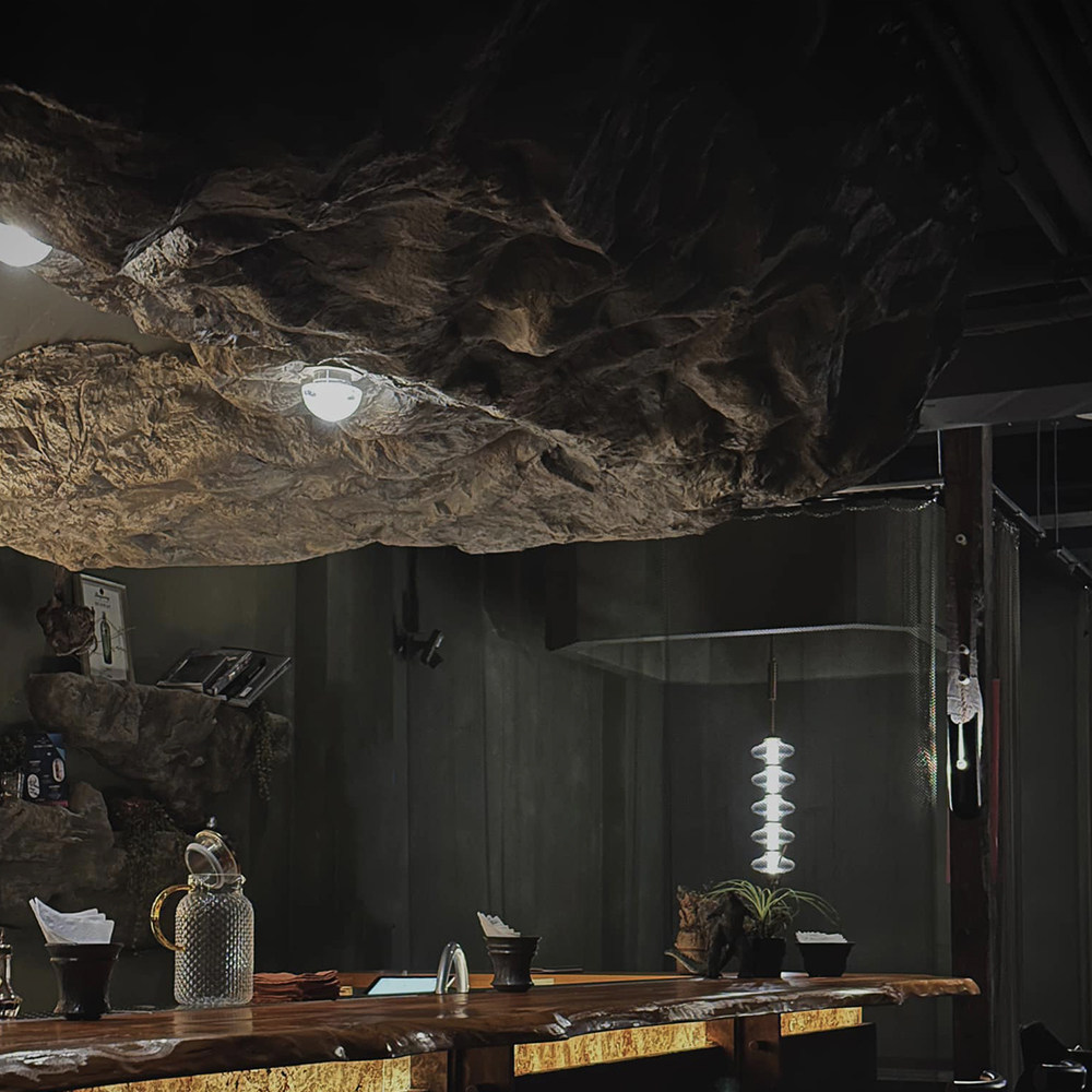 D230630｜玉露 YORU Bar｜FRP仿石景觀造型